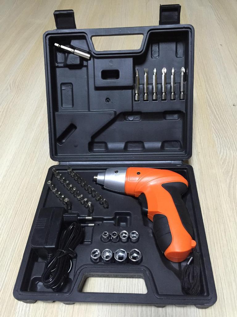 Coolbo Electric Screwdriver 3.6/4.8V Ni-Cd/Ni-MH/Lithium Battery for Home Improvement