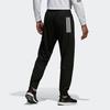 Adidas Training Running Printed Logo Knit Cuff Joggers Men Bottoms Black DT9921
