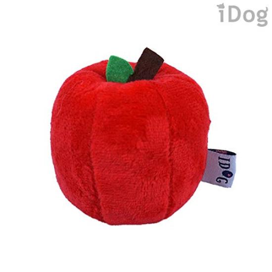 iDog Apple Ball with Bell iDog Dog Toy