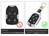 GMC Key Case: High-End Protective Shell for Yukon & Sierra - Stylish Car Accessory for Men & Women