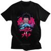 Japanese Vaporwave Neo Tokyo T Shirt Men Synthwave Akira Tshirt Short Sleeves Shotaro Kaneda Motorcycle Tee Cotton Tshirt Gift