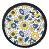 1pc Fit Car Wheel Cover With Elegant Floral & Bird Pattern - Heavy-Duty Tire For Wheel, Fits Most Cars, SUVs, Trucks (Compatible