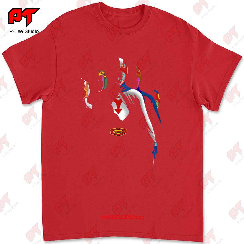 Gatchaman Superhero Character Tshirt 5H73 S