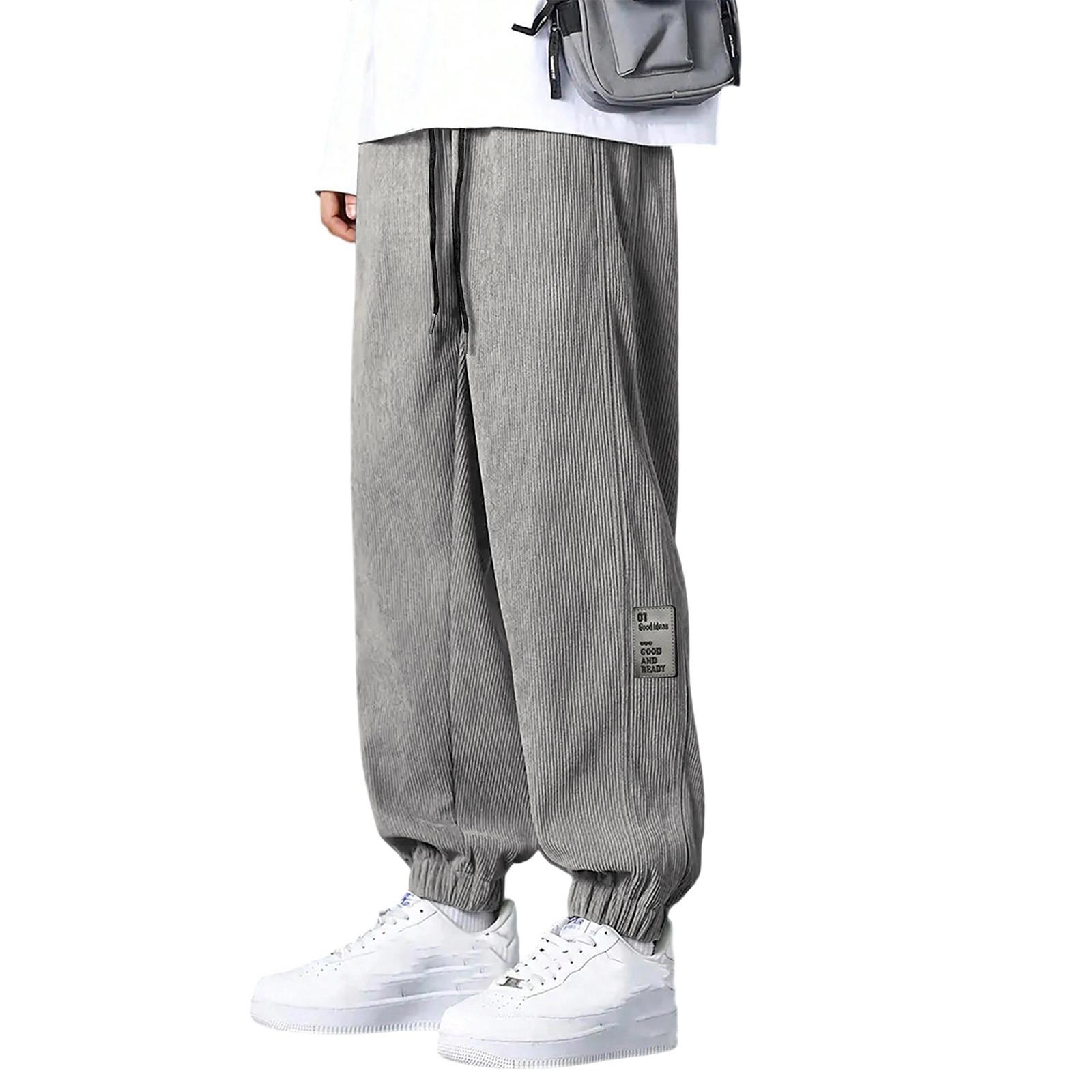 

Fashion Casual Sports Pants For Men S Loose Fitting Leggings S