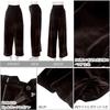 Kobe Lettuce Velour Curved Long Wide Straight Casual Size Gray Pants, Pants, Pants, Pants, Fall/Winter, Stylish, [M4142], L,