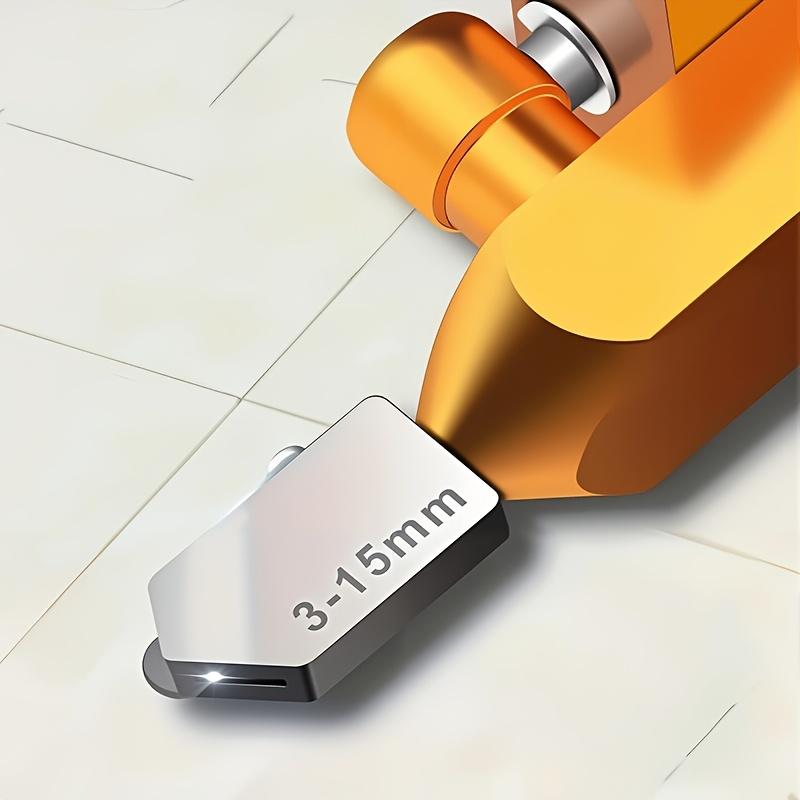 2-in-1 High Precision Glass & Ceramic Tile Cutter - Designed for Home and Professional Projects, Alloy Blade, Non-Collapsible, Easy Assembly