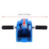 Abdomen Four Roller Wheel Abdominal Muscle Exerciser Gym Home Fitness Equipment with Gear