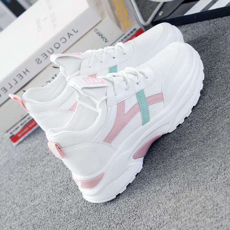 

Versatile basic little white shoes women s new Korean version student flat bottom Internet celebrity sports shoes women ins super hot shoes 40