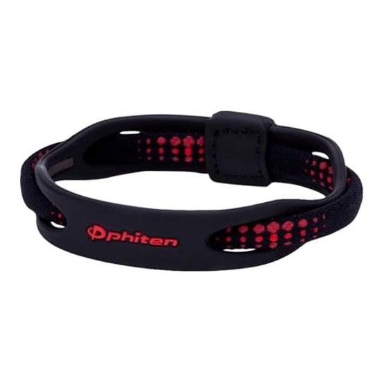 Phiten Bracelet X50 Silicone Hybrid 17cm Aqua Titanium Mens Womens Sports Black