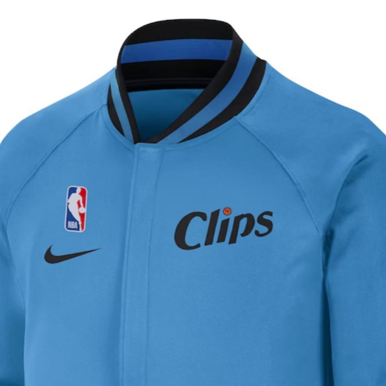 Nike Dri-Fit Showtime Performance NBA 2024-25 City Edition Los Angeles Clippers Logo Zip Leichte Warme Jacke Unisex Jacke FV9972-642