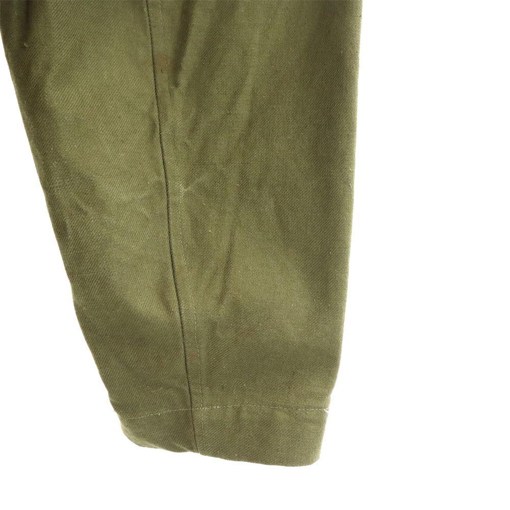 FRENCH ARMY 40s M47 1st Cotton Twill Military jacket khaki Men's Used