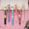 Sanrio Starry Night Magician Pen - Smooth Writing Click Pen with Cute Stickers for Students