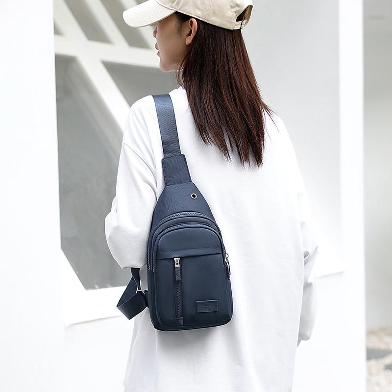 Dámská všestranná náprsní taška Nová trendy nylonová taška na jedno rameno s úhlopříčkou přes rameno Módní cestovní náprsní taška