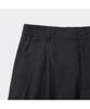 Keoseuuteommellou Black Loose Fit Tucked Creased Pants Cwpam26431Bkx
