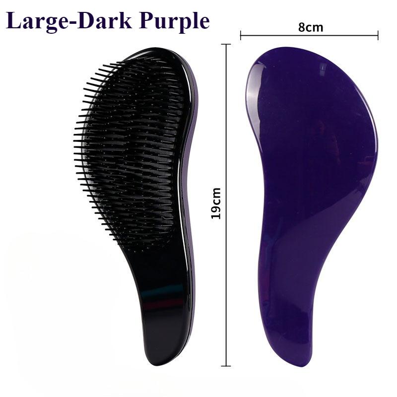 Magic Hairbrush Anti-Tangling Curly Hair Comb Scalp Massage Anti-static Grooming Smooth Soft Brush Wig Salon Hair Styling Tools