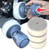 Reusable Waxing Sponge Applicator High Density Foam Pad Plastic Handle Car Polishing Tire Shine Auto Detailing Cleaning Tools