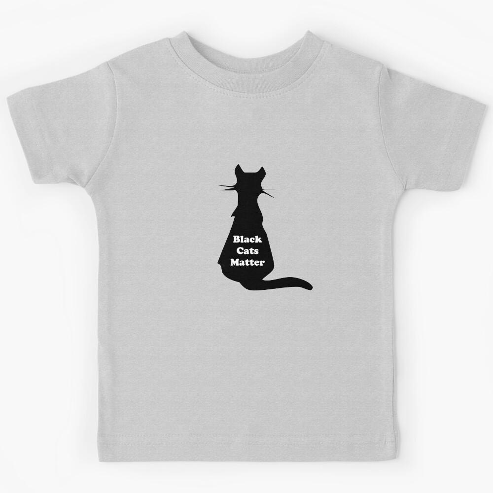 Black Cats Matter Kids T-Shirt 170