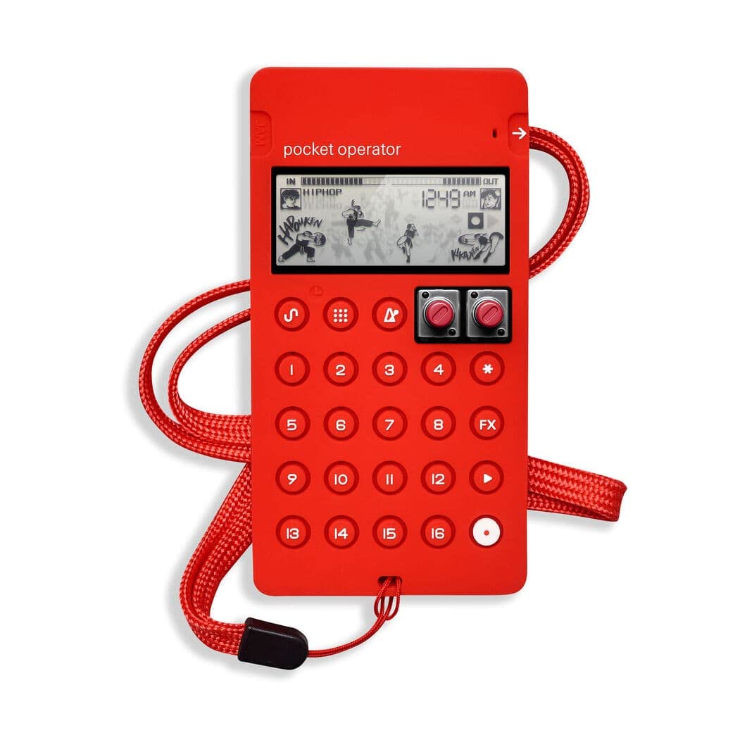 

Teenage Engineering red generic dedicated case for the Pocket Operator compatible with all PocketOperator silicone Teenage Engineering CA-X case,