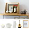 Kare Gray 6-Piece Memorial Set" - Wooden Mini Buddhist Altar Set with Stand, Photo Stand, Photo Frame, and Memorial Stage for Personal Buddhist Altar