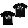 Korn Band TShirt Follow The Leader Print Unisex Loose Y2K Style 100 Cotton Short Sleeve Vintage Streetwear Fashion Tshirts