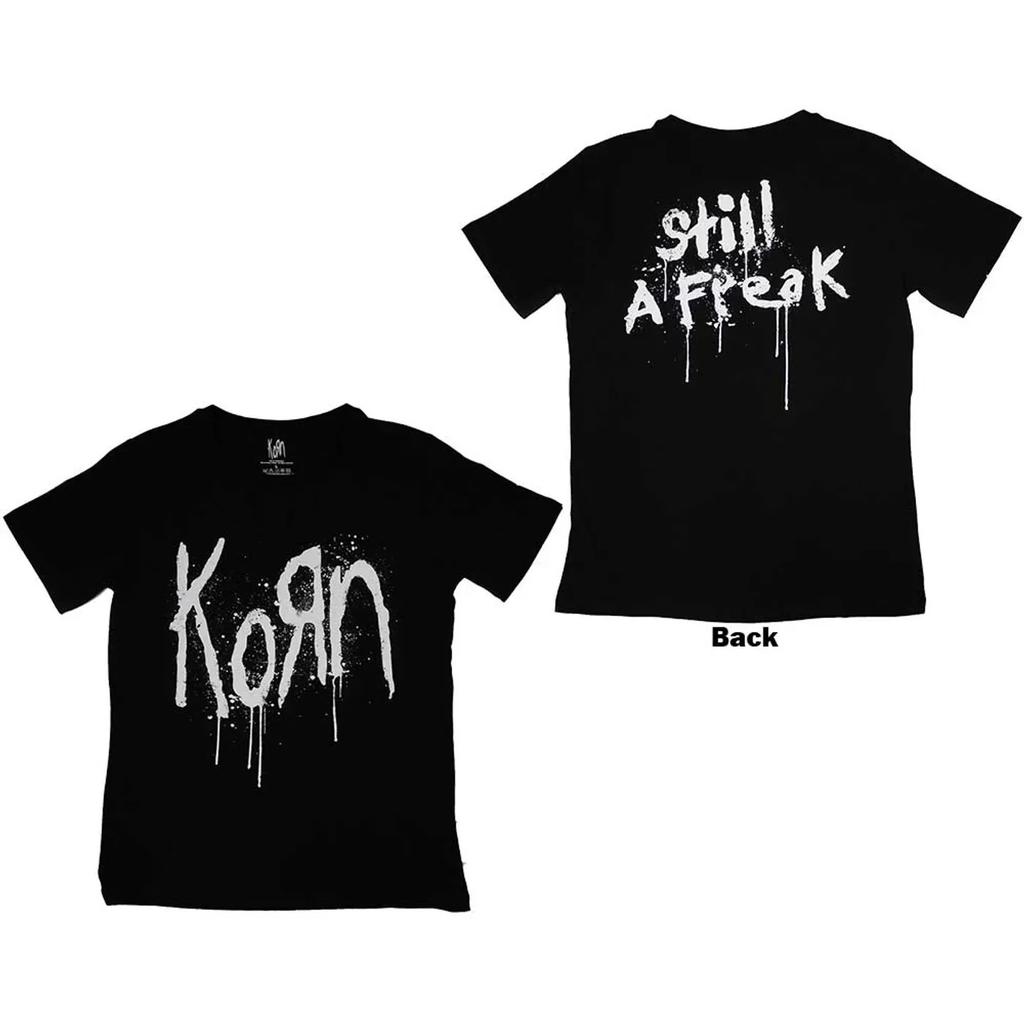 Korn Band TShirt Follow The Leader Print Unisex Loose Y2K Style 100 Cotton Short Sleeve Vintage Streetwear Fashion Tshirts