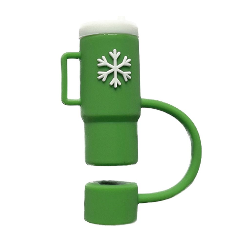 Splash Proof Silicone Straw Tips Cover Airtight Dust-Proof Straw Caps for Stanleys Bar