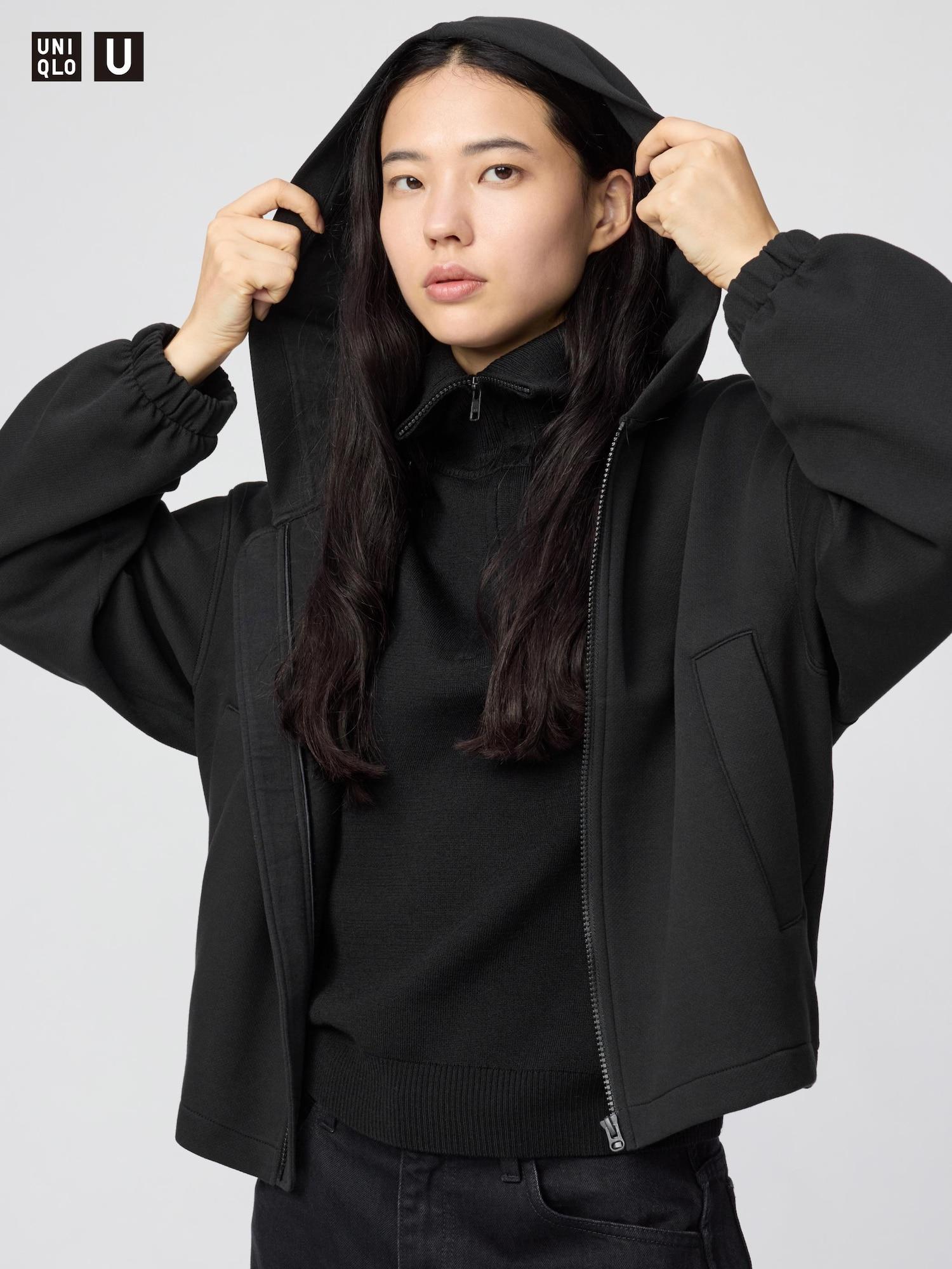 

Модель толстовки с капюшоном на молнии Uniqlo 09 BLACK/XS