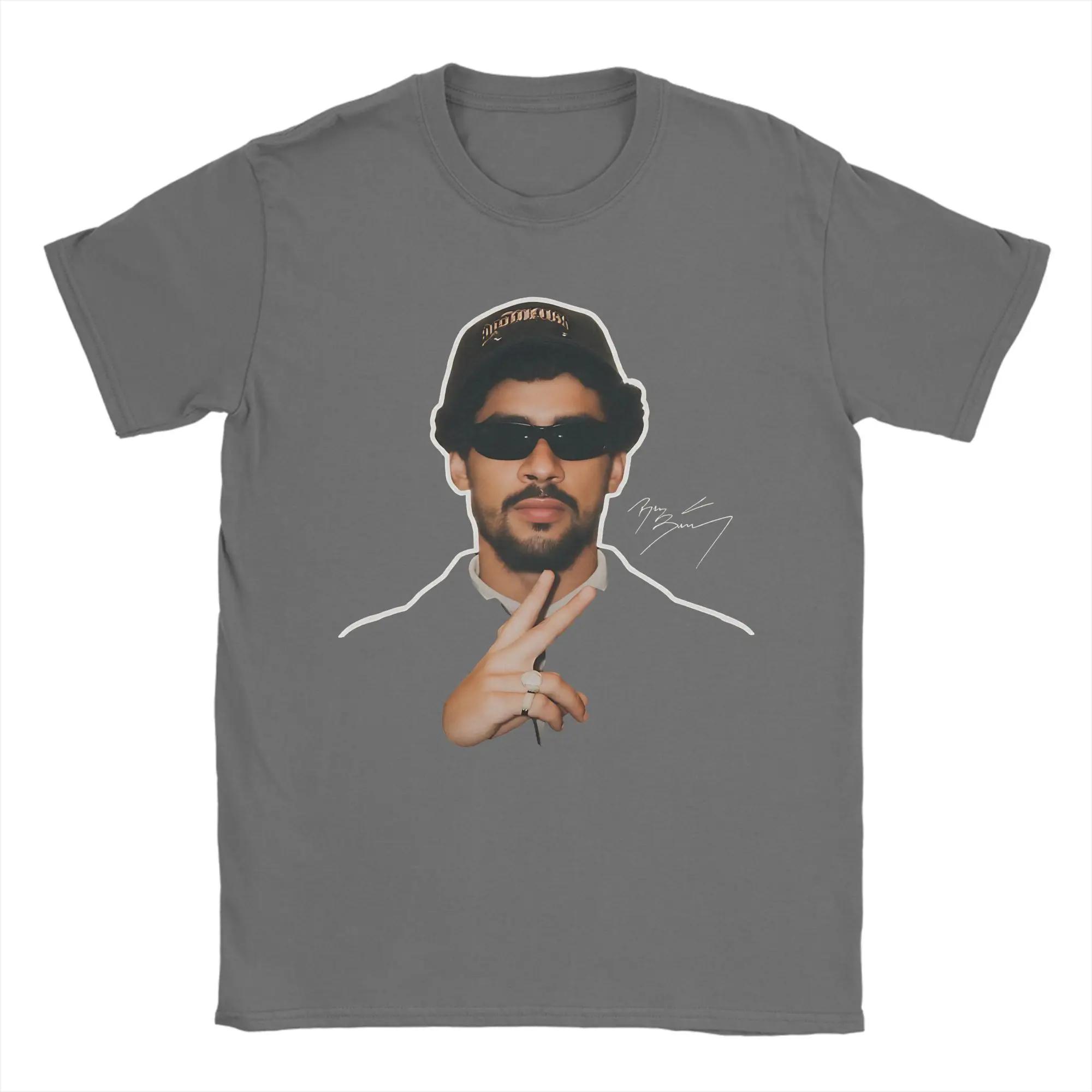 

Women s Men s T-Shirt Bads Bunnys Cool Cotton Tee Shirt Short Sleeve T Shirt Round Collar Clothing 3XL