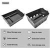For 2026 Hyundai Palisade Double-Layer Center Console Organizer Car Tray Armrest Storage Box Secondary Interior Car Accessories