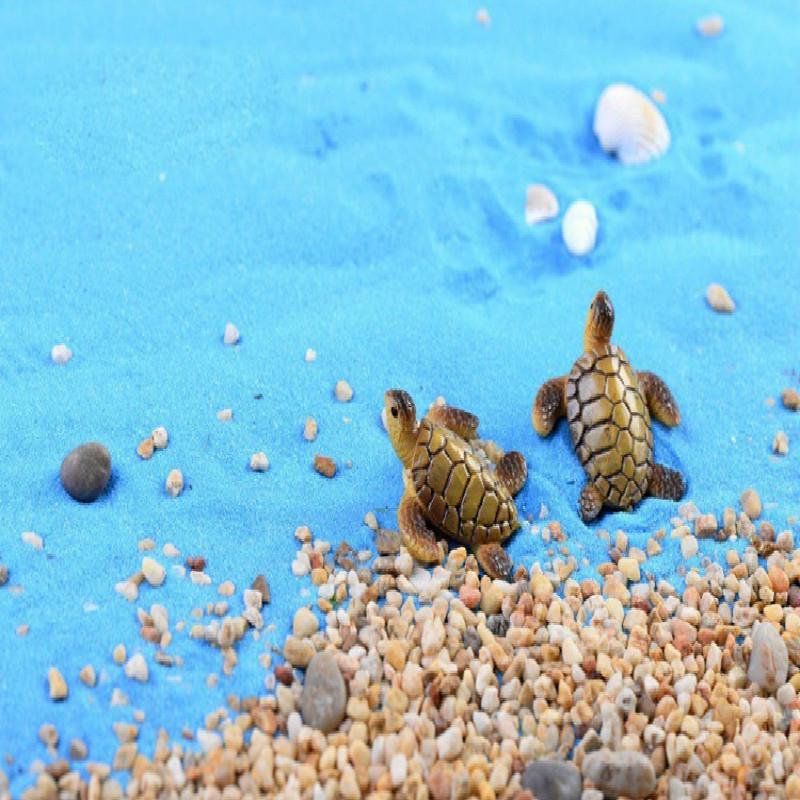 Sea Turtles Miniature Fairy Garden Home Houses Decoration Mini Craft Micro Landscaping Decor DIY