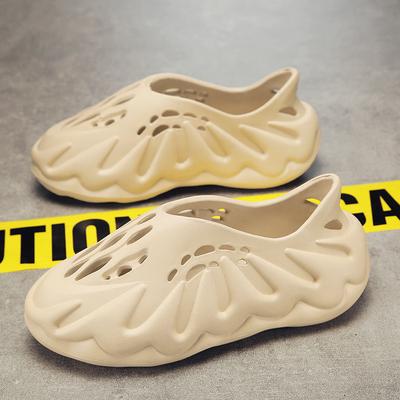 Buitenlandse handel gaten schoenen zomerkleding op stront stappen gevoel sporttas hoofd slippers heren antislip dikke zool kust strand sandalen