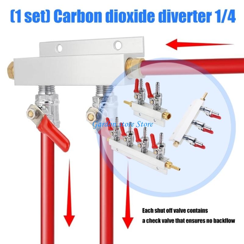 B0KB Practical Metal Carbon Dioxide Control Device For Beverage Dispensing Systems