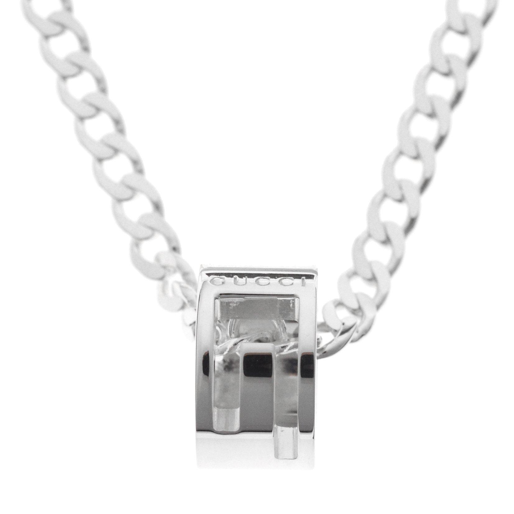 

Gucci Silver Necklace 223351-J8400 [Used]