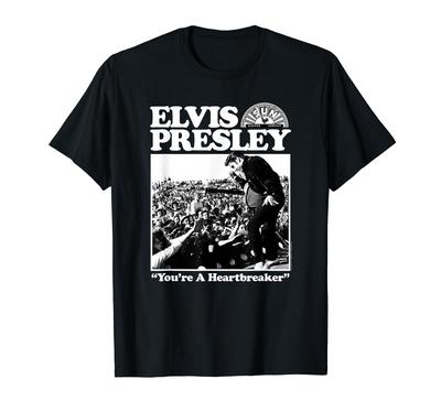Sun Records X Elvis Presley You're A Heartbreaker T-Shirt