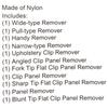 Car Radio Audio Panel Door Repair Clip Trim Removal Pry Tool