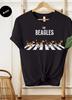 Beagle Dog Owners T-Shirt, Playful Abbey Road Design for Beagle Lovers,