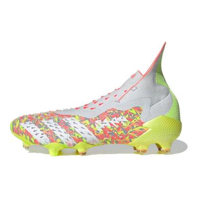 adidas Predator Freak+ FG Demonskin - Numbersup Herren Sneaker Mehrfarbig Klar-Grau Wolken-Weiß FY6240