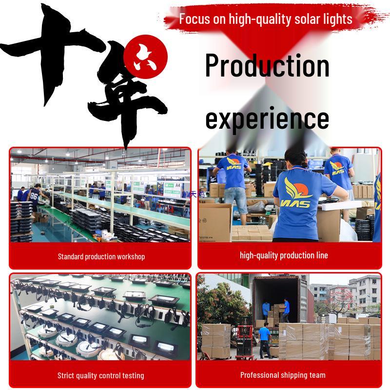 Super Bright Solar Outdoor Floodlights - Rain & Lightning Resistant.