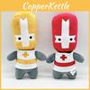 Adorable Castle Crashers Plush Toy Cute Doctor Figure Soft Stuffed Doll 26cm