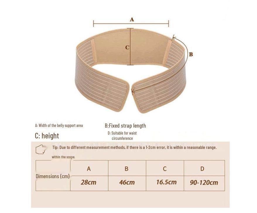 Maternity Belly Support Band for Pregnant Women: Thin Style, Pre-natal To Late-term Tummy Control and Waist Support Belt