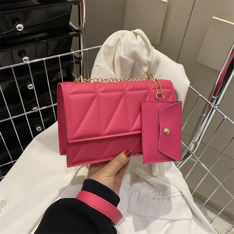 Sac bandoulière tendance pour femme Sac à bandoulière simple et élégant en cuir PU vintage