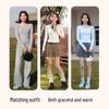 Baleno Women's New Season U-Neck Slim Fit Long Sleeve T-Shirt