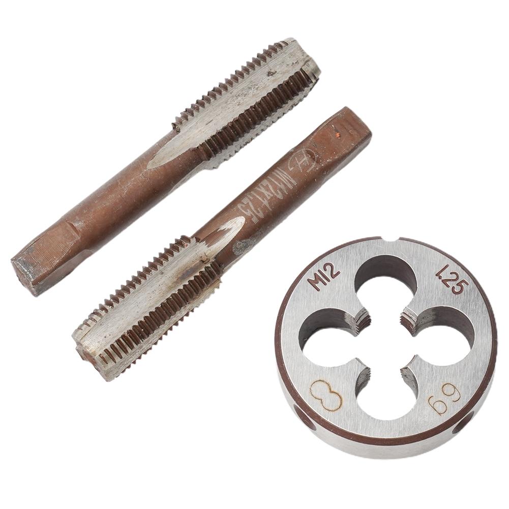 HSS&Gewindebohrer für X 1,25 mm Kegel&Schneideisen Metrisches Gewinde Rechtsgewinde Lagerware
