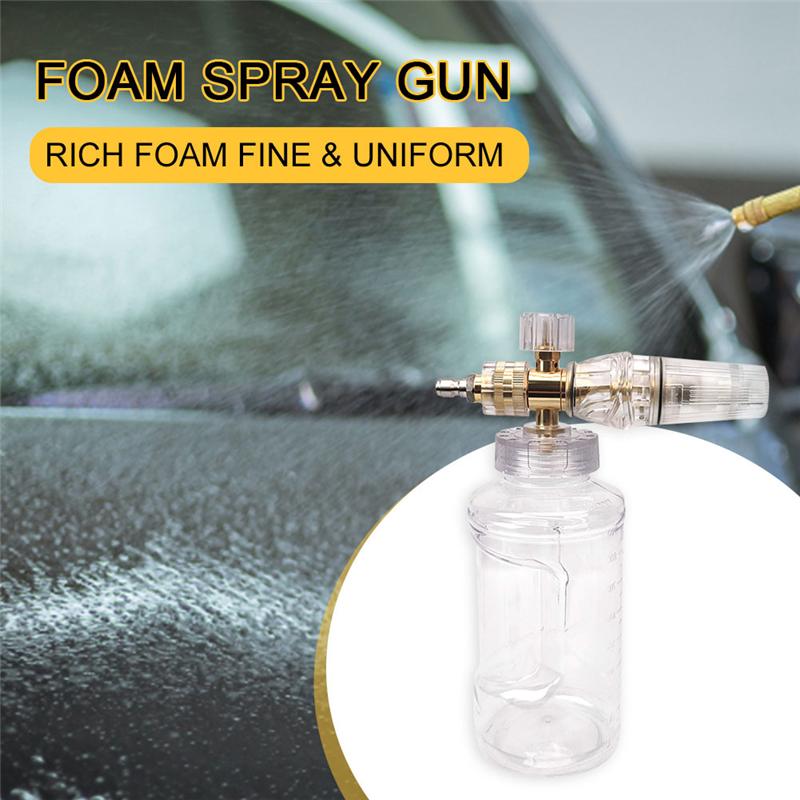 2026+ Foam Washer Transparent Car Washer Foam Pot High Pressure Adjustable Angle Watering Cleaning Tool for Car Truck