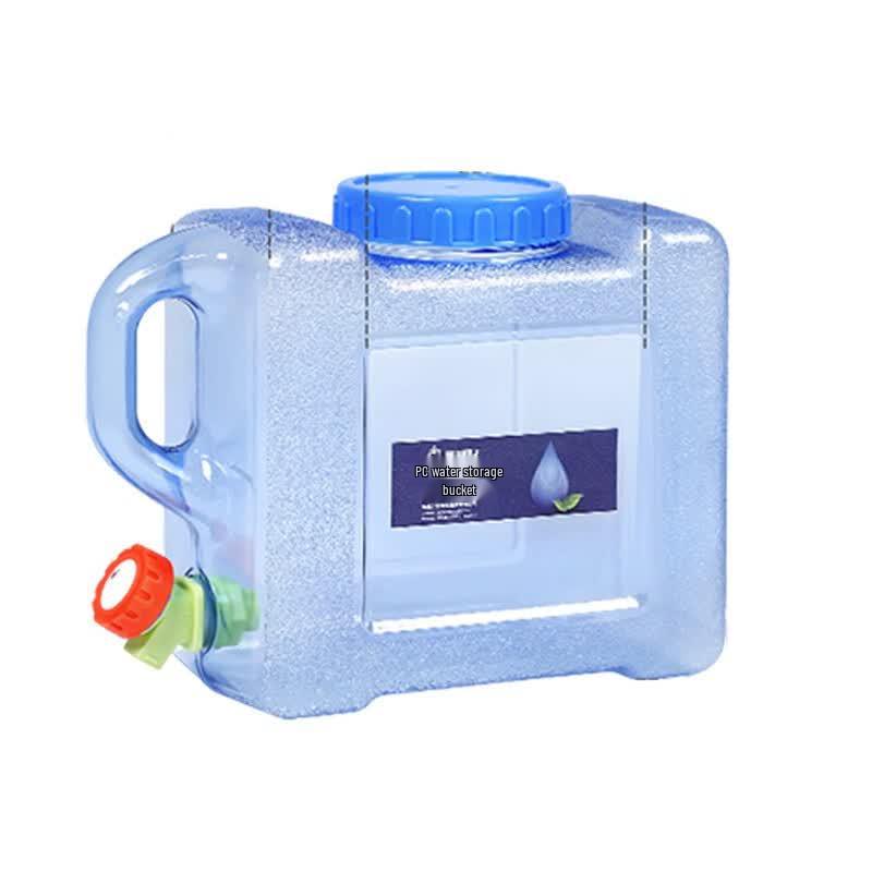 Portable Outdoor Water Storage Container with Spigot