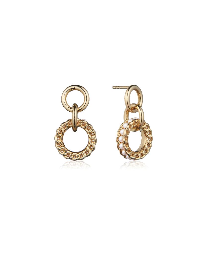 Ille Lan Gentler Circle Earrings