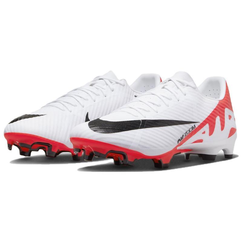 Nike Zoom Vapor 15 Academy FG/MG 'White Black Crimson' Sneakers Casual DJ5631-600