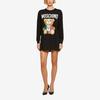 MOSCHINO Long Sleeved Dress Women's Black 0707-0540-1555