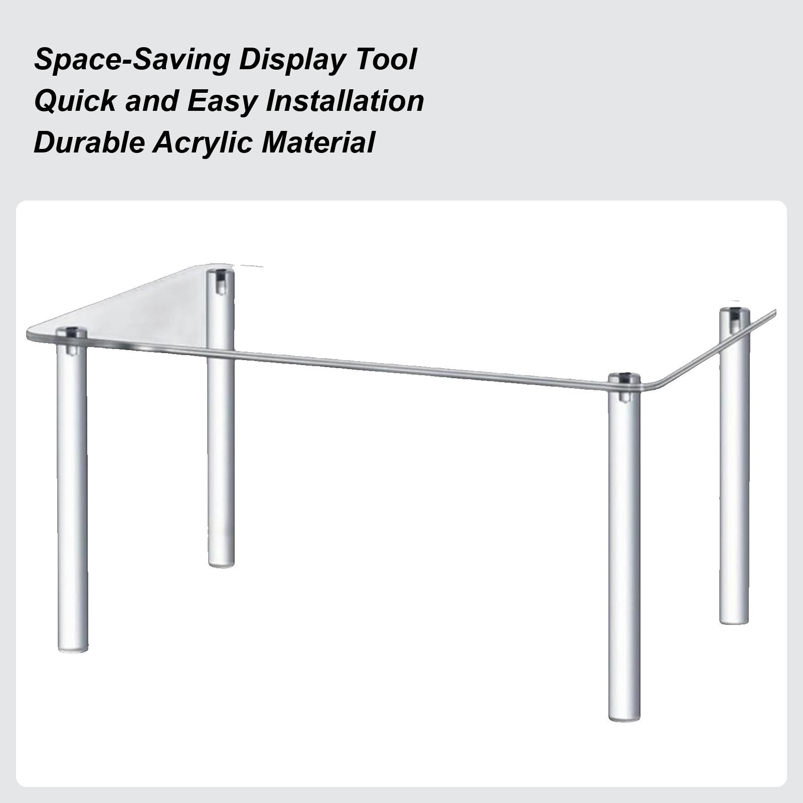 Подставки-дисплеи Современный прозрачный органайзер для хранения Подставки-дисплеи для декора Украшений Коллекционных фигурок Цветочных горшков China Mainland