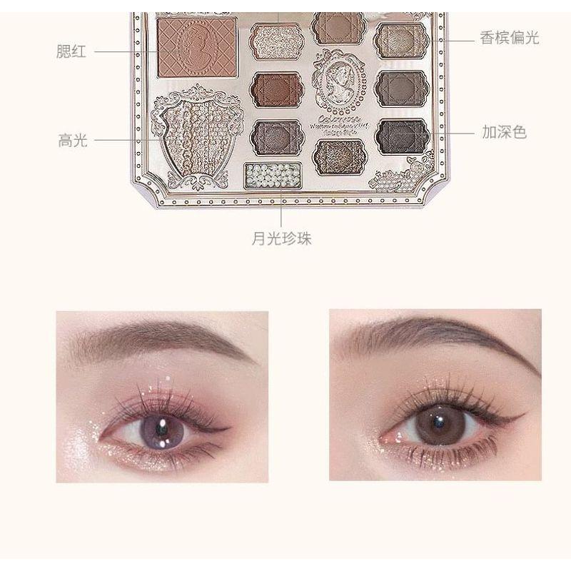 COLORROSE - Ballet Russes Series Makeup Palette - CR1089 Ebony